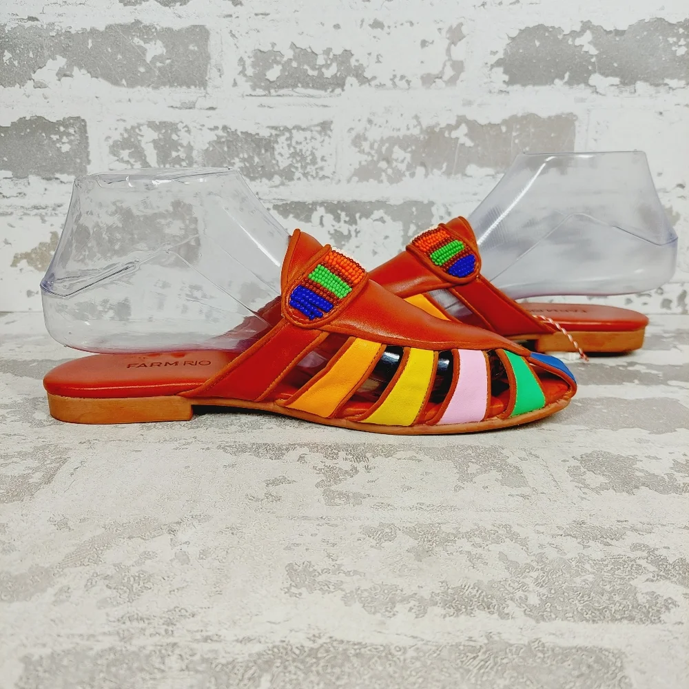 FARM Rio Multicolor Mules - Picture 6 of 13